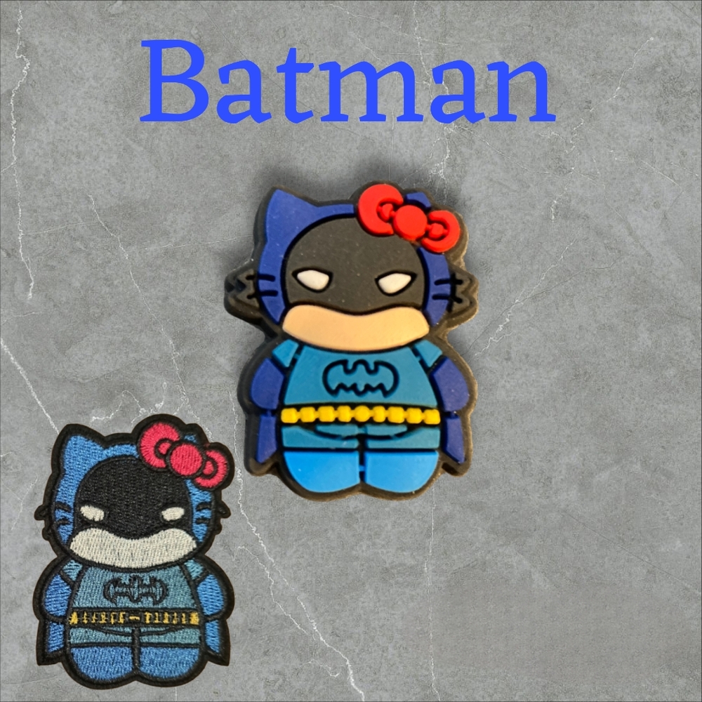 BOGO!! BUNDLE For Discount!!! Batman Hello Kitty Croc Charm